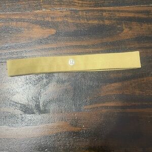 Lululemon Gold Headband